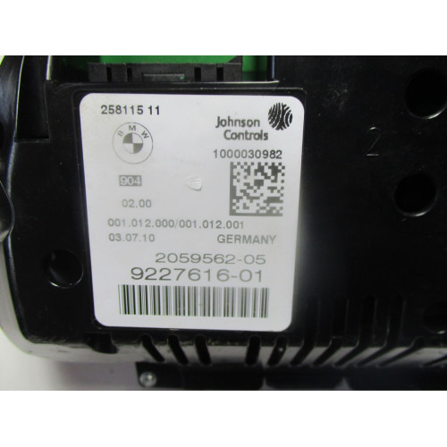 Bmw F10 F11  5 Serisi Kilometre Saati Gösterge Paneli 9227616-01 2059562-05 258115 11