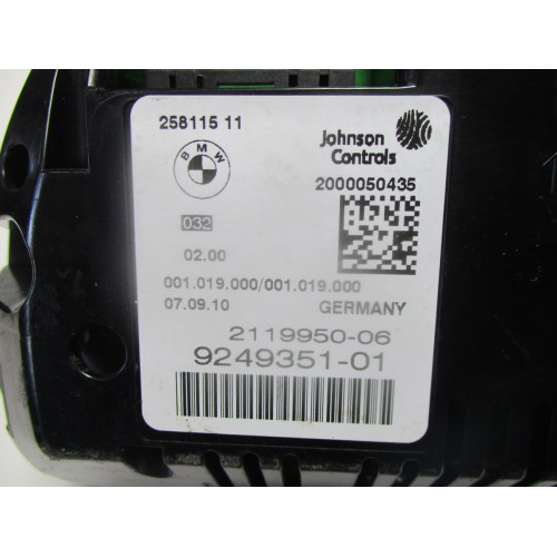 Bmw X3 (F25) Kilometre Saati Gösterge Paneli 9249351-01 2119950-06 258115 11