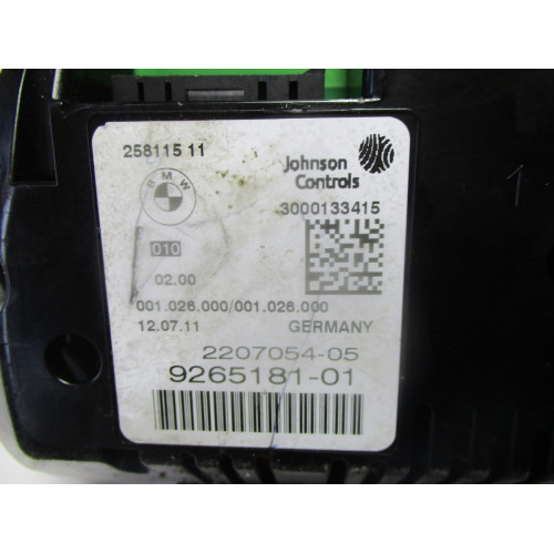 Bmw F10 F11  5 Serisi Kilometre Saati Gösterge Paneli 9265181-01 2207054-05 258115 11