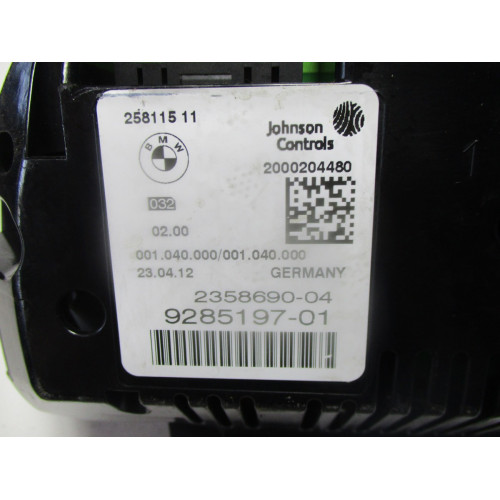 Bmw 5  (F10) 520D Kilometre Saati Gösterge Paneli 9285197-01 2358690-04 258115 11