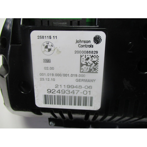 Bmw F10 Kilometre Saati Gösterge Paneli  9249347-01 2119948-06 258115 11