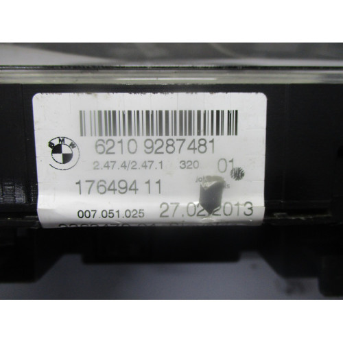 Bmw F30 F31 3 Serisi  Kilometre Saati Gösterge Paneli 62109287481 176494 11