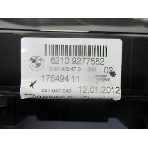 Bmw F30 F31 F32 F33 F36 Kilometre Saati Gösterge Paneli 62109277582 176494 11