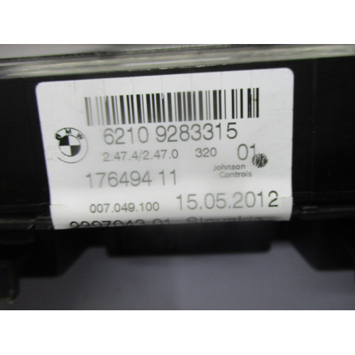 Bmw F30 F31 F35 F80  3 Serisi  Kilometre Saati Gösterge Paneli 62109283315 176494 11