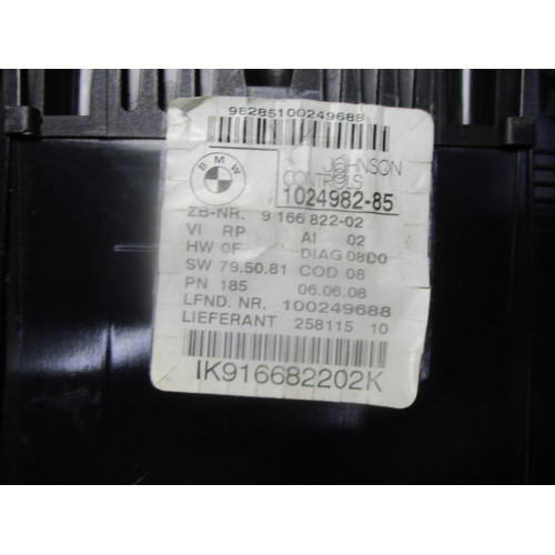 Bmw  E81 E82 E87 E88 1 Serisi Kilometre Saati Gösterge Paneli 9166822-02 1024982-85