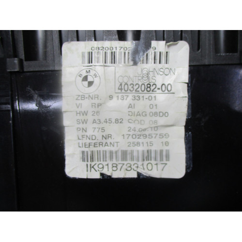 BMW 120D Kilometre Saati Gösterge Paneli 9187331-01 4032082-00