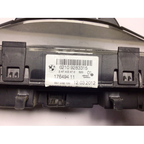 Bmw F30 F31 F35 F80  3 Serisi  Kilometre Saati Gösterge Paneli 62109283315 176494 11