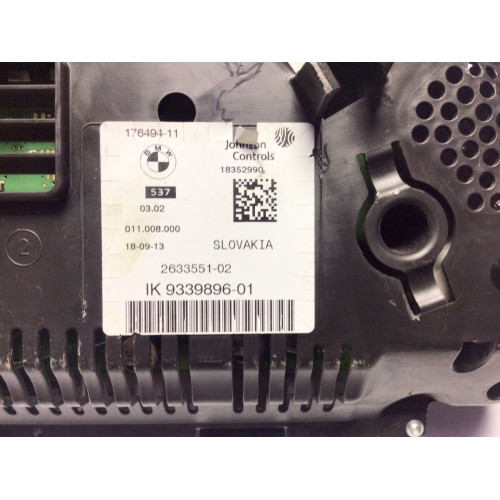 Bmw F10 F11 Kilometre Saati Gösterge Paneli IK9339896-01 2633551-02