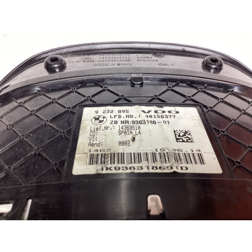 BMW F30 Dizel Gösterge Paneli Kilometre Saati 9232895 9363186-01 