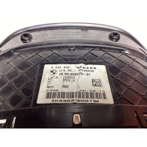 BMW F30 Dizel Gösterge Paneli Kilometre Saati 9232895 9363190-01 