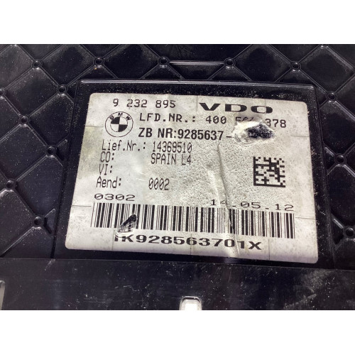 BMW F30 Dizel Gösterge Paneli Kilometre Saati 9232895 9285644-01