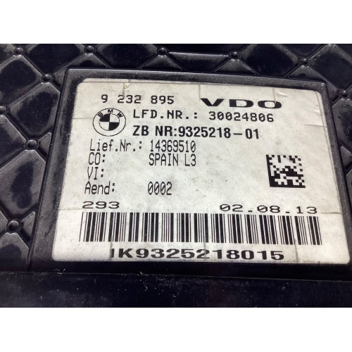 BMW F30 Dizel Gösterge Paneli Kilometre Saati 9232895 9325218-01
