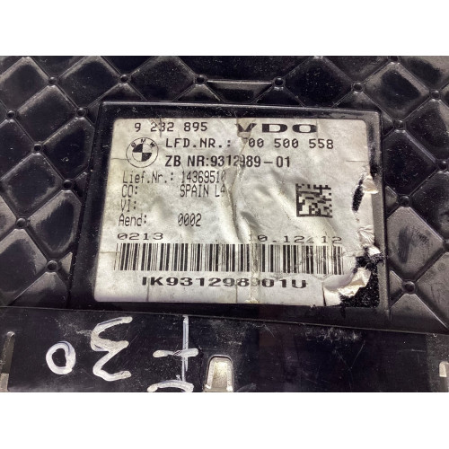 BMW F30 Dizel Gösterge Paneli Kilometre Saati 9232895 9312989-01 