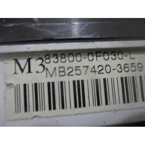 Toyota Corolla Verso Benzinli Kilometre Saati Gösterge Paneli 83800-0F030-L MB257420-3659