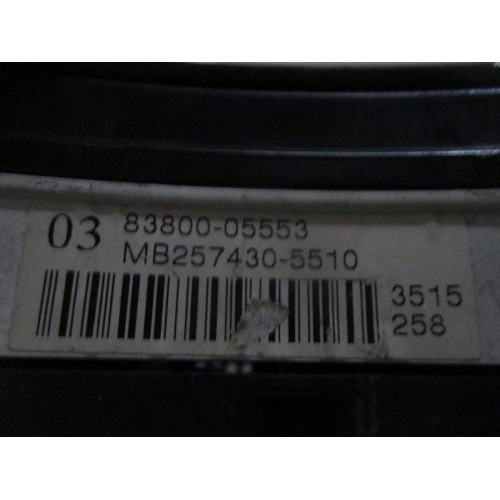 Toyota Avensis Benzinli Kilometre Saati Gösterge Paneli 83800-05553 MB257430-5510