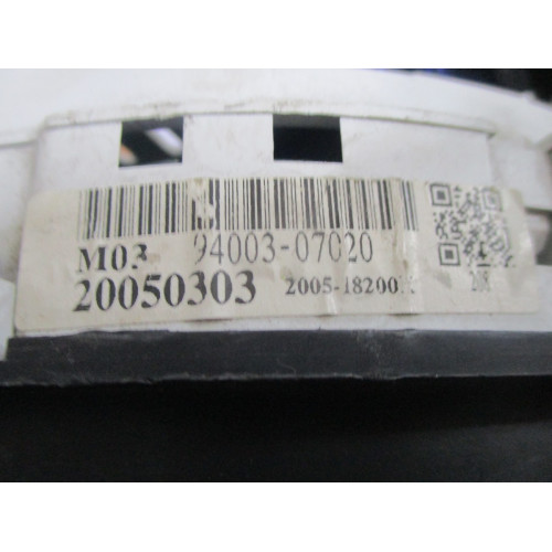 Kia Picanto Benzinli Kilometre Saati Gösterge Paneli 94003-07020