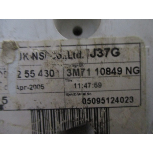Mazda 2 Dizel Kilometre Saati Gösterge Paneli 3M7110849NG