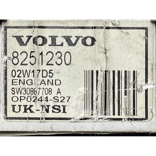 Volvo V40 S40 Gösterge Paneli Kilometre Saati 8251230 SW30887708A