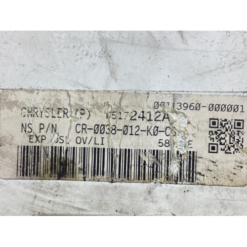 Jeep Grand Cherokee Kilometre Saati Gösterge Paneli 05172412AG CR-0038-012-K0-CG