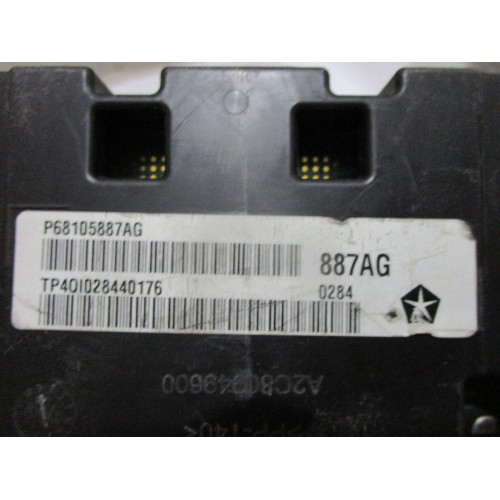 Jeep GRAND CHEROKEE Dizel Kilometre Saati Gösterge Paneli P68105887AG