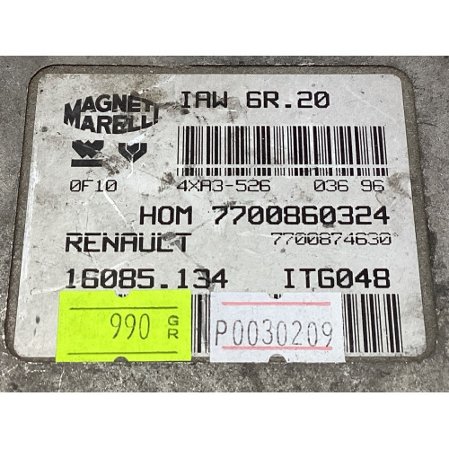 Renault Twingo 1.2 Motor Beyni IAW6R.20 16085.134 HOM7700860324 7700874630