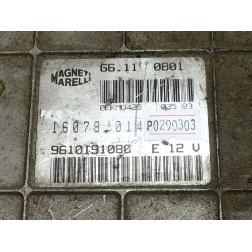Peugeot 106 1.1 Motor Beyni G6.110B01 9610191080 16078.014