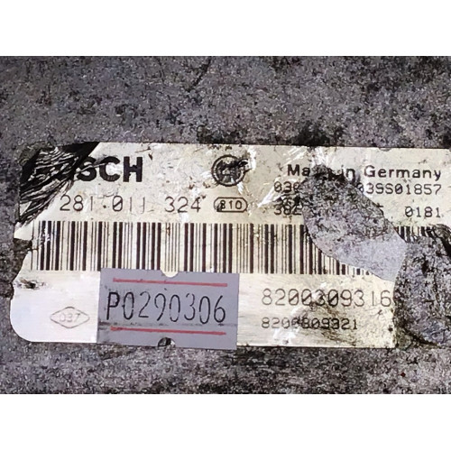 Renault Laguna 1.9 DCI Motor Beyni 0281011324 8200309316 8200809321