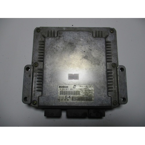 Peugeot 307 2.0 HDI Motor Beyni EDC15C2 64 0281011081 9647472780