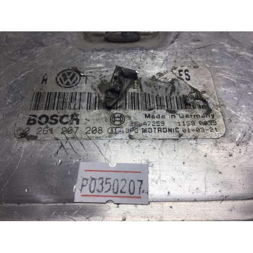 Volkswagen Bora Motor Beyni 0261207208 26SA7259