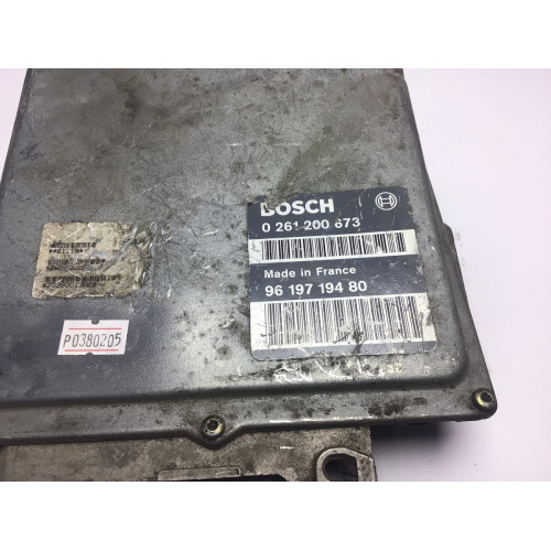 Peugeot 405 1.8 Motor Beyni 0261200673 9619719480