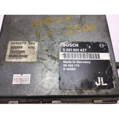 Opel Omega 5 Motor Beyni 0281001427 90494179