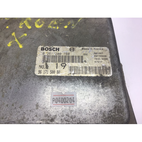 Citroen Saxo Peugeot 106 1.0 Motor Beyni MA3.0 0261200780 9617150080