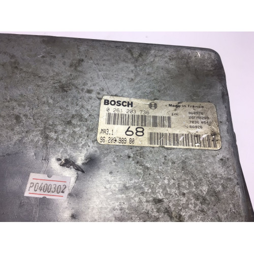 Citroen Saxo Peugeot 106 1.1 Motor Beyni MA3.1 0261203736 9620398980
