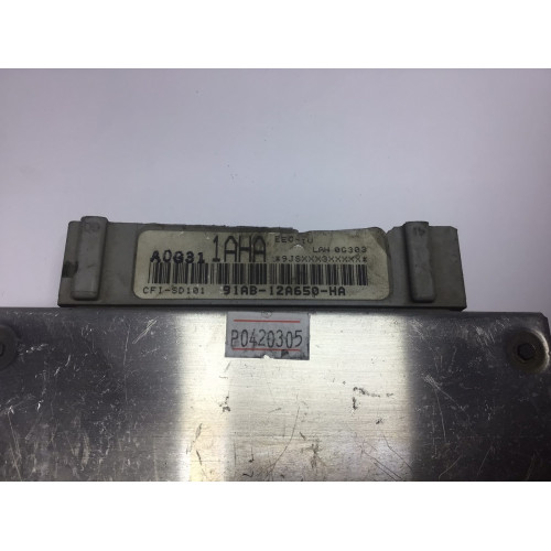 Ford Escort Fiesta Motor Beyni 91AB-12A650-HA CFI-SD101 1AHA
