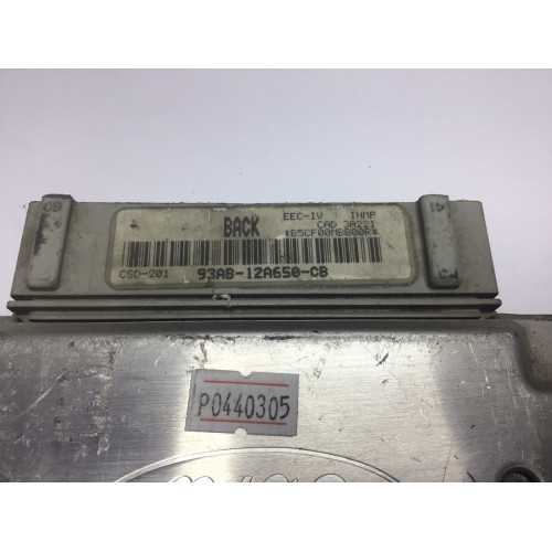 Ford Escort 1.6 Motor Beyni 93AB-12A650-CB CSD-201 BACK