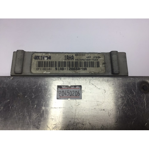 Ford Escort Fiesta Motor Beyni 91AB-12A650-HA CFI-SD101 1AHA