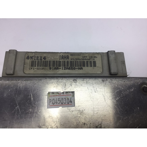 Ford Escort Fiesta Motor Beyni 91AB-12A650-HA CFI-SD101 1AHA