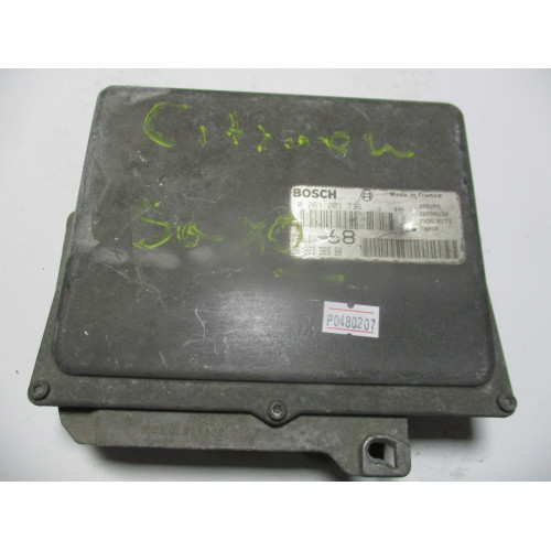 Citroen Saxo Peugeot 106 1.1 Motor Beyni MA3.1 0261203736 9620398980