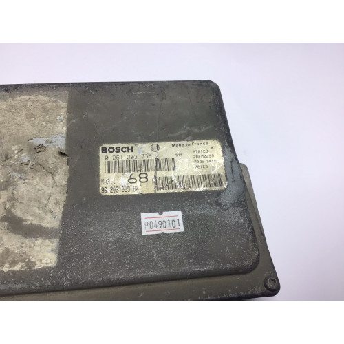 Peugeot 106 Citroen Saxo 1.1 Motor Beyni 0261203736 MA3.1 9620398980 