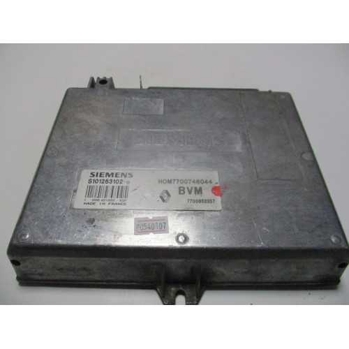 Renault 21 1.7 Motor Beyni S101263102D HOM7700746044 7700852357