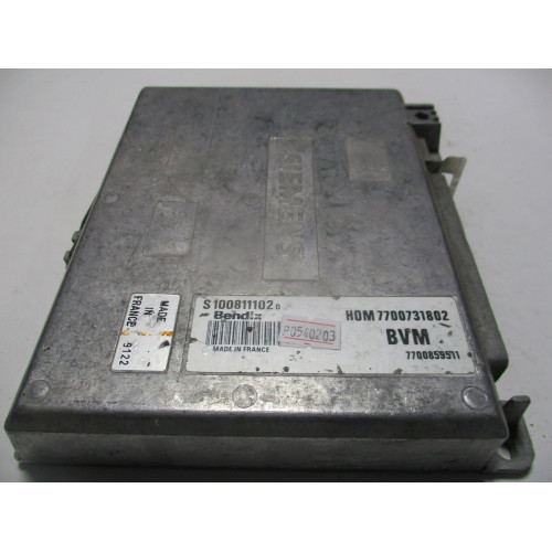 Renault 19 1.7 Motor Beyni S100811102D HOM7700731802 7700859511