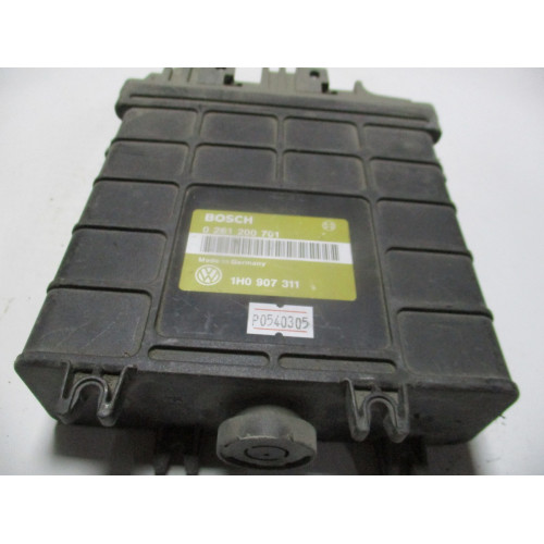 Volkswagen Golf 3 1.8 Motor Beyni 0261200701 1H0907311