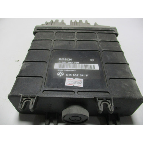 Volkswagen Golf 3 1.8 Motor Beyni 0261200760 1H0907311F