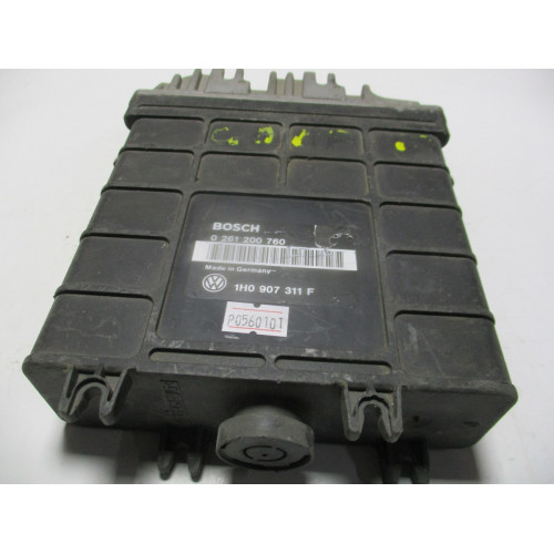 Volkswagen Golf 3 1.8 Motor Beyni 0261200760 1H0907311F