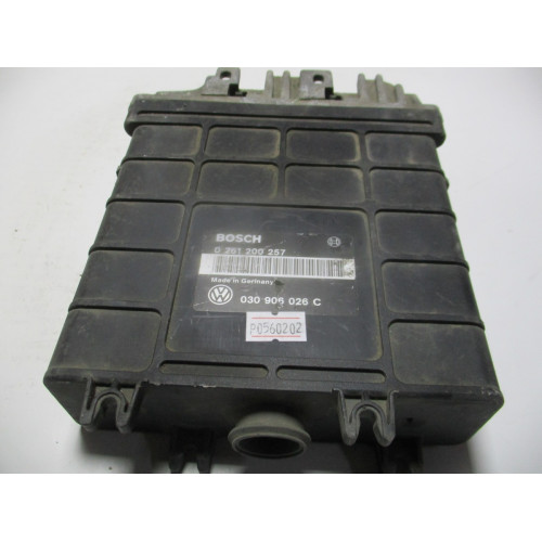Volkswagen Golf 3 1.4 Motor Beyni 0261200257 030906026C