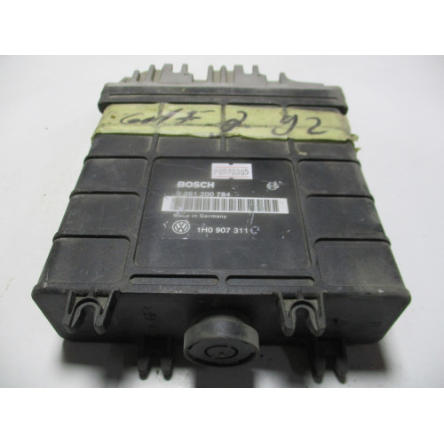 Volkswagen Golf 3 1.8 Motor Beyni 0261200784 1H0907311K