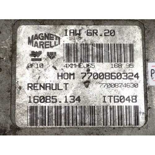 Renault Twingo 1.2 Motor Beyni IAW6R.20 16085.134 HOM7700860324 7700874630