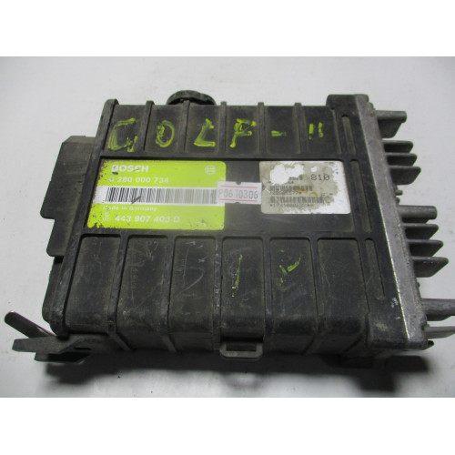 Volkswagen Golf 2 1.8 Motor Beyni 0280000734 443907403D