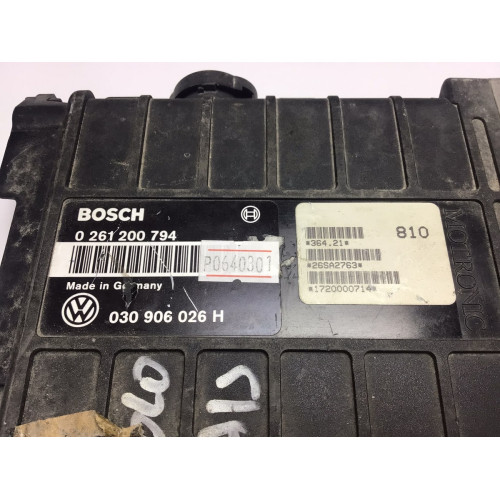 Volkswagen Polo 1.0 Motor Beyni 0261200794 030906026H