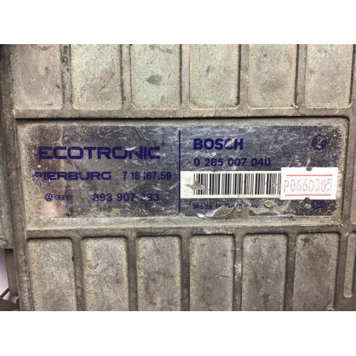 Volkswagen Golf Motor Beyni 0285007040 893907383